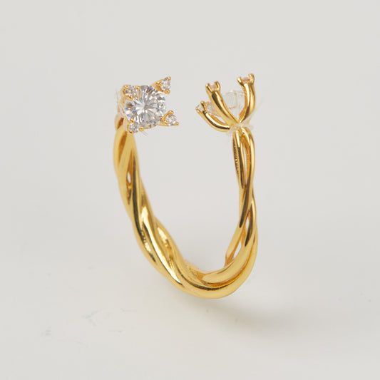 Vine Ring - Gold-Plated Ring