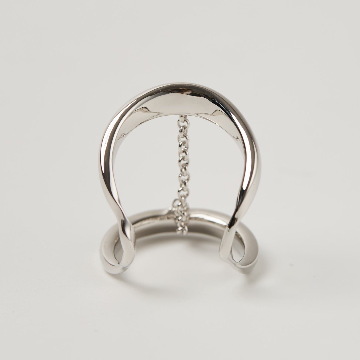 Mirror Ear-cuff Gold Vermeil Ring