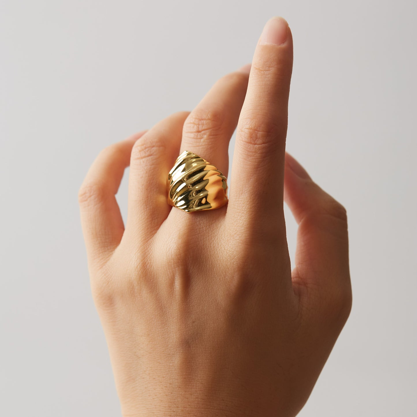 Breeze Ring Gold Vermeil Ring