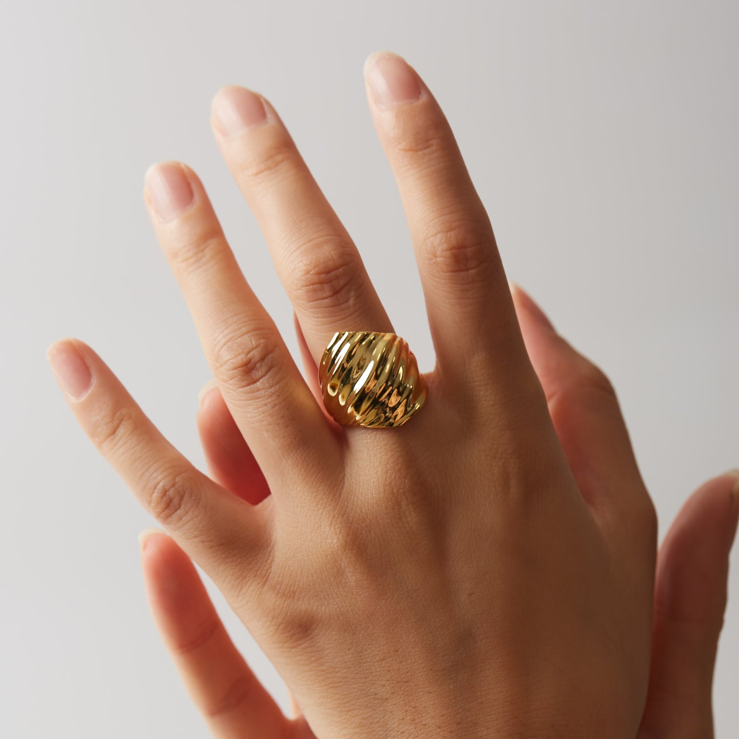 Breeze Ring Gold Vermeil Ring