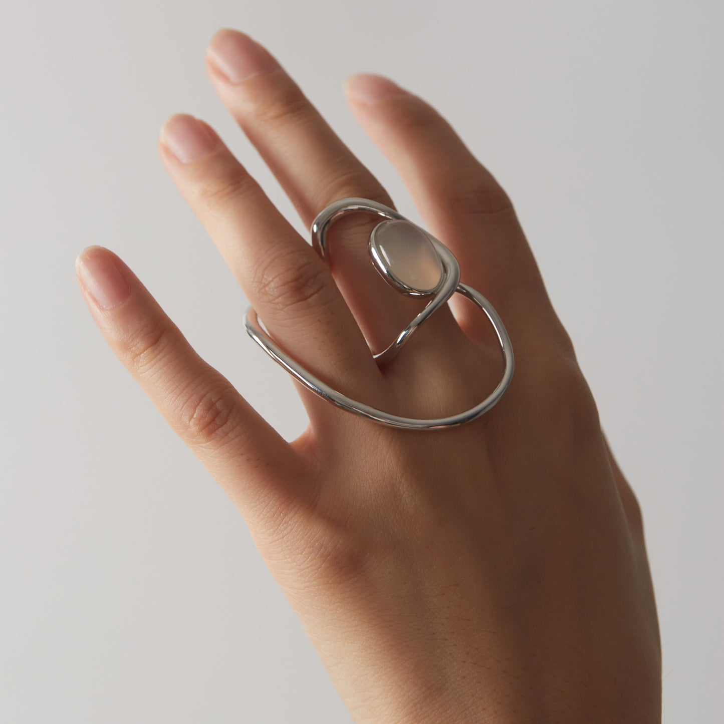 Double Loop Ring - Gold Vermeil Ring