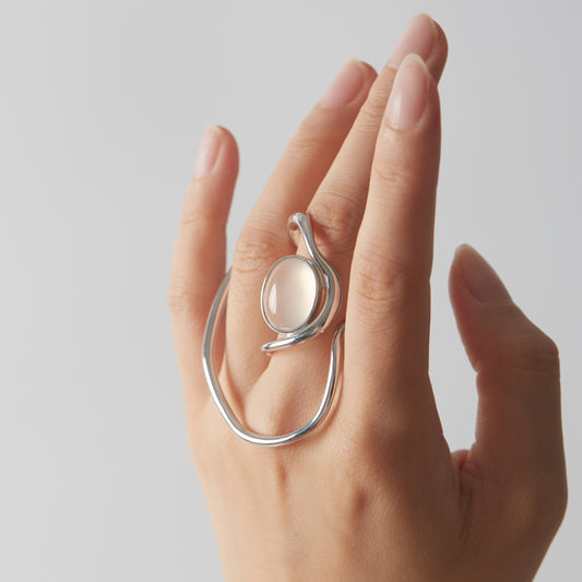 Double Loop Ring - Gold Vermeil Ring