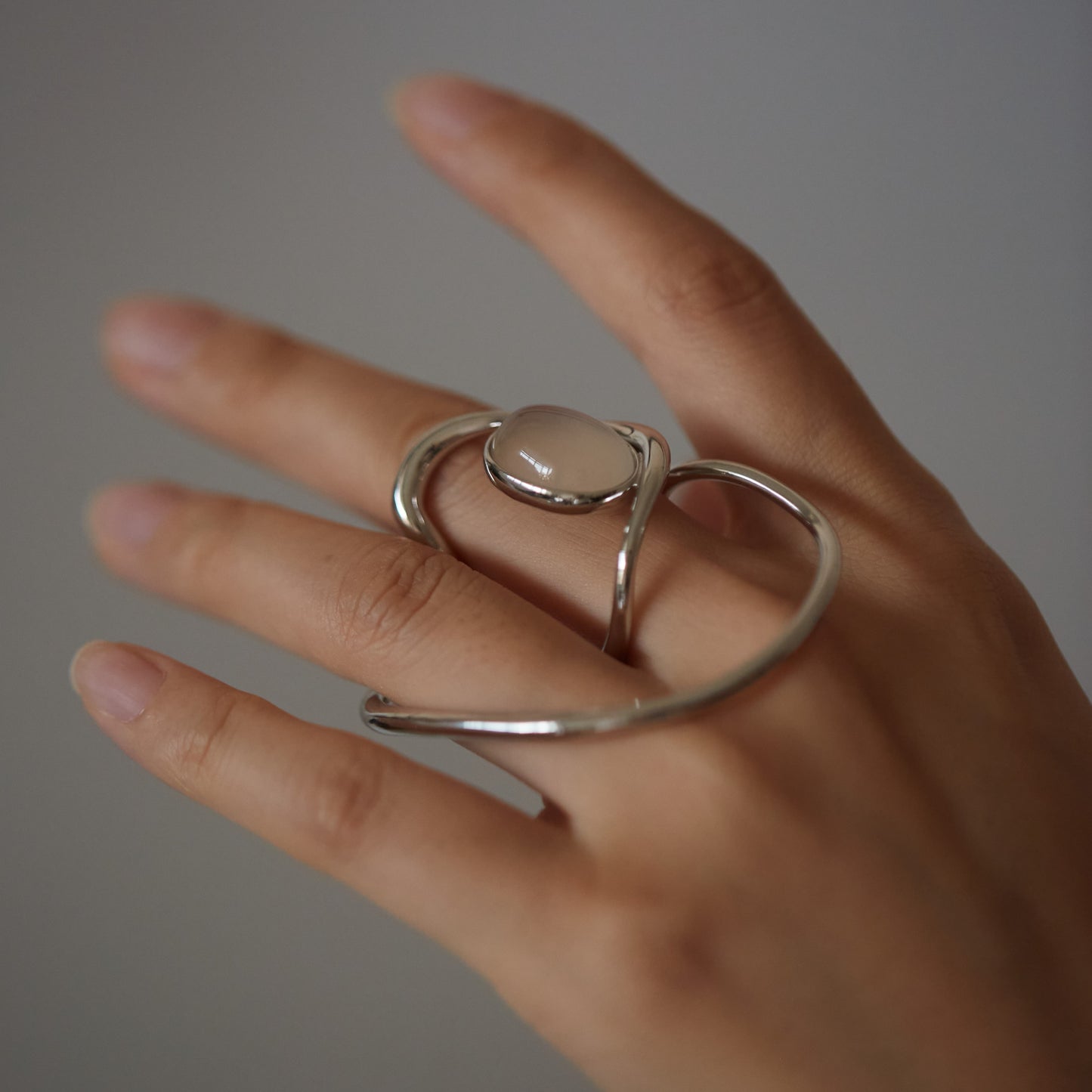 Double Loop Ring - Gold Vermeil Ring