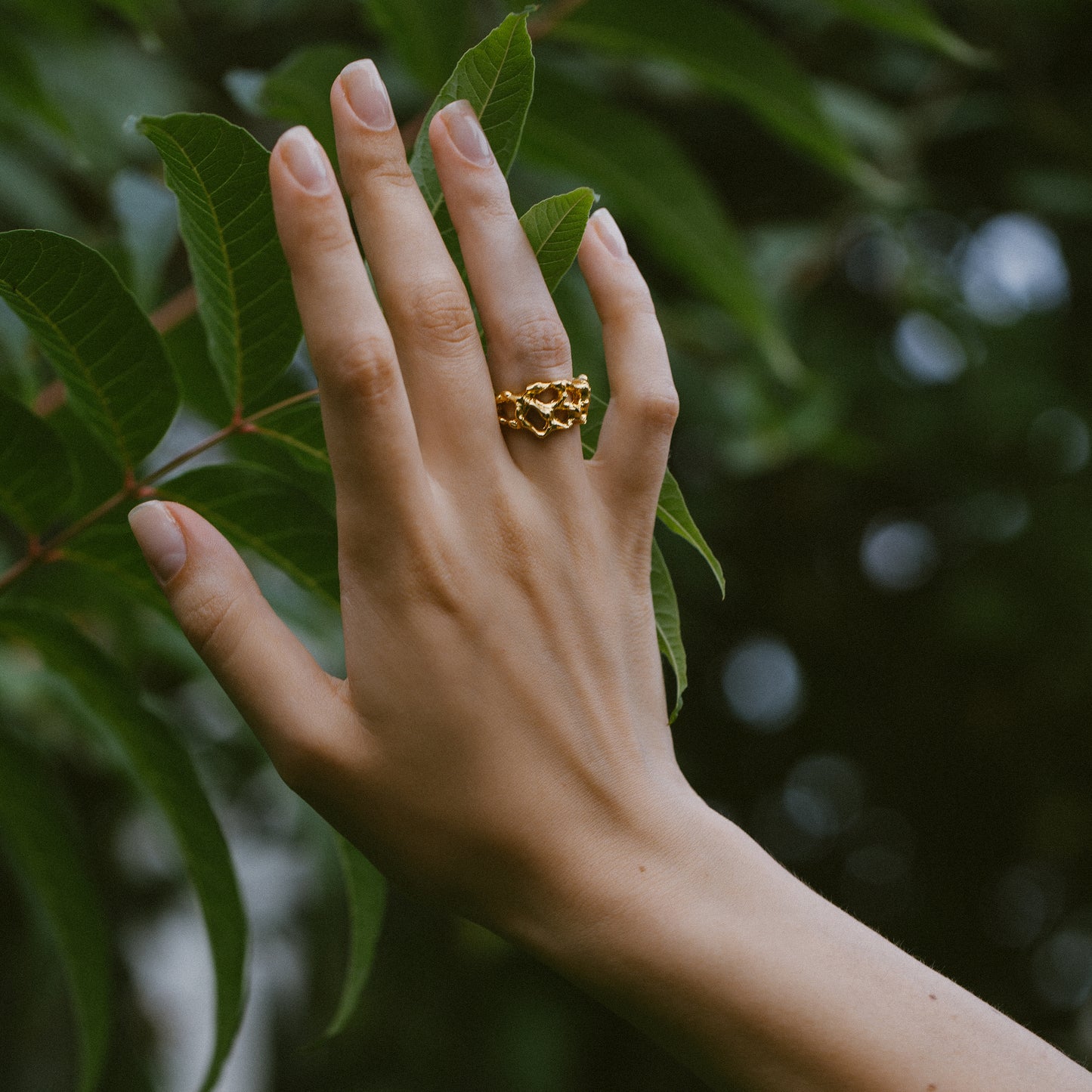 Taihu - Gold Vermeil Ring