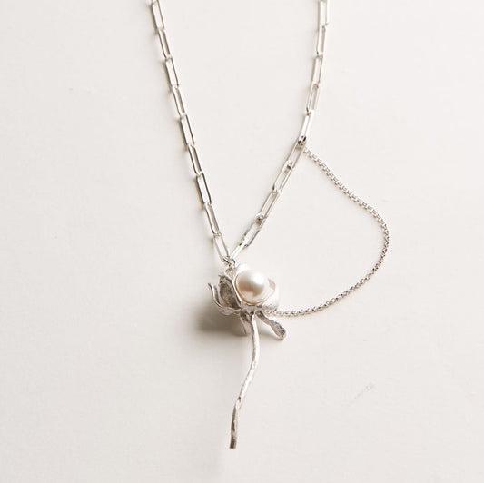 Dusty Rose - Gold Vermeil Necklace